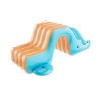 Perfeclan Inflatable Water Slide for Swimming Pool Ladder Play Center Water Game Toy for above Ground Pools Patio Summer Party Garden