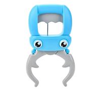 Perfeclan Interactive Grabber Toy Robotic Hand Toy Portable Fun Early Learning Multi Use Litter Picker Pickup Tool for Aged 3+ Children, blue
