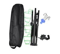 perfeclan IV Pole Adjustable Portable with 4 Hooks Foldable IV Stand for Bedside Household Nursing Families Service Center, with Hook