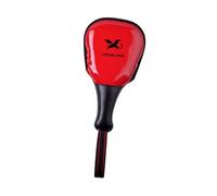 Perfeclan Karate Kicking Pad Kick Target Portable Target Lightweight Sparring Gear Punch Paddle for Practice Fighting Sanda, Red