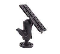 Perfeclan Kayak Mounting Bracket For Marine Electronics With Adjustable Angle Linkage And Resistant Steel Components Suitable For Kayak Deck, Square And Round Bundle Group Long Round Set