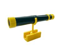 Perfeclan Kids Playhouse Telescope Toy Accessory Jungle Gym Backyard Pretend Play Playset for Boys Girls Educational Gift Ages 3+ Kids, Dark Green