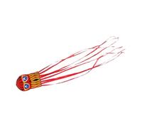 Perfeclan Large Octopuses Kite Cartoon Animal Kites Kids Toys Portable Lightweight Children Flying Game for Outdoor Games Activities, Red
