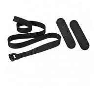 perfeclan Leg Training Band Hamstring Strap Leg Curl Workout Belt Fitness Strap With Metal Buckle and Sturdy Nylon With Padded Knee Support suitable for strength practice bench work