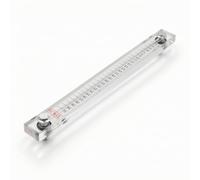 perfeclan Level Gauge Liquid Level Indicator Tank Sight Glass Reservoir Meter Built With Transparent Acrylic And Printed Graduations For Ends And Mounting, size to 12