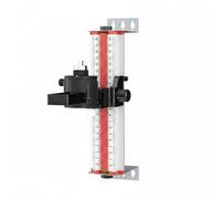 perfeclan Leveling Device Mount Level Stand Wall Bracket Adjustable Horizontal Micro Adjust Rotating Aluminum Alloy Body Suitable for Flooring Lines backsplash, 20cm