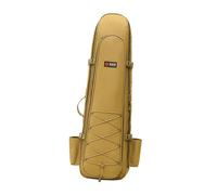 Perfeclan Long Fins Bag Diving Bag Practical Adjustable Shoulder Straps Diving Fin Bag Flippers Storage Bag for Diving Beach, Khaki Small