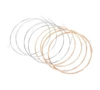 perfeclan Mandolin Strings Acoustic Set Phosphor Bronze Replacement Pack Anti Rust Coating Balanced Tension Labeled Courses Suitable for home practice songwriting busking