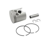 perfeclan Marine Engine Piston Assembly Kit Outboard Motor Piston Rings Wrist Pin Retaining Clips Metal Construction For Maintenance Replacement Suitable For, Mercury Piston With Pin & Clip Old Model