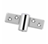 perfeclan Marine Oarlock Bracket Stainless Steel Oar Socket Boat Oarlock Mount Paddle Holder Rowing Hardware With Reinforced Base Suitable for yachts dinghies small craft boating docking