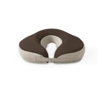 perfeclan Massage Pillow Face Cradle Cushion Pad Support Headrest with Memory Foam and Cover for Pressure Relief and Suitable for Esthetic Therapy Massage Studios Care Facilities Home, Coffee