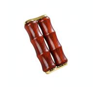 perfeclan Massage Roller Hand Roller Palm Massager Finger Roller Rosewood Wood Fine Texture Double Roller Mechanism Lightweight Pocket Size Suitable for Office, Hand Massager