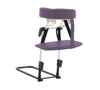 perfeclan Mattress Top Massage Kit with Massage Table Armrest Support Bracket Portable Face Down Pillow Adjustable Headrest, Purple