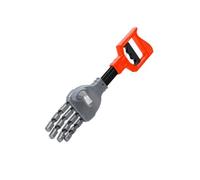 perfeclan Mechanical Grabber Hand Grabber Toy Claw Picker Tool with Five Finger Claw and Comfortable Molded Handle for Fun Picking Games suitable for indoor play family time parties , Red , Medium