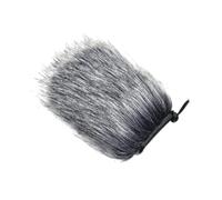 perfeclan Mic Deadcat Wind Muff Microphone Cover with Drawstring Portable Soft Mic Windjammer Wind Shield for Indoor Outdoor Interview, 12CM