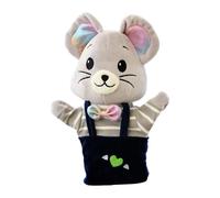 Perfeclan Mice Hand Puppet Toy Year of The Rat Gift Teaching Animal Cat Wrestling Glove for Playing for Role Play Kids