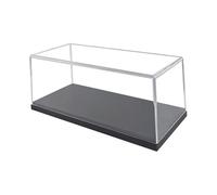 Perfeclan Model Car Display Case, 1:32 Scale Transparent Dustproof Protection Storage Box, Display Box, Protective Showcase for Collectibles, Diecast Cars and Action Figures, 185x84x68 mm