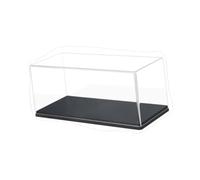 Perfeclan Model Car Display Case, 1:32 Scale Transparent Dustproof Protection Storage Box, Display Box, Protective Showcase for Collectibles, Diecast Cars and Action Figures, 190x84x81 mm