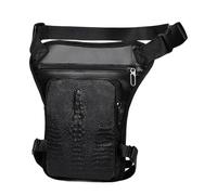 Perfeclan Motorcycle Bag Pouch Casual Waist Hip Pack for Men Thigh Bag Fanny Pack for Fishermans Motorbike Ride Cycling, Style C
