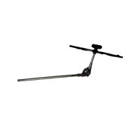 perfeclan Multi Microphone Holder Support Bracket Professional Multifunction Display Stand Tray for Office Wired and Mics KTV, with Long Clip Rod