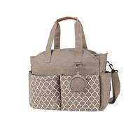 Perfeclan Multifunction Nursing Tote Bag, Versatile Motherhood Bag, Extra Large Diaper Organizer with Adjustable Strap, Portable Baby Care Bag for Travel and Daily Motherhood Activities, Khaki