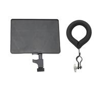 perfeclan Music Stand Extension Rack Accessories Heavy Duty Sturdy Versatile Universal Mic Stand Guitar Hanger Attachment for Stage, style 2