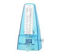 perfeclan Musical Metronome Device Mechanical Metronome Rhythm Pendulum Timekeeper Audible Beats Vertical Scale With Visual Reference suitable for teaching home, Transparent Blue
