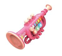 Perfeclan Musical Wind Instruments Saxophone/Trumpet/Clarinet Musical Instruments Educational Toys for Kids Children Adults, Trumpet Red