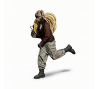 Perfeclan Naval Maintenance Figure Model Kit Resin Miniature Deck Crew Statue Diorama Accessory Action Pose With Tool And Cable suitable for scenes model building displays, F48140
