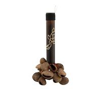 perfeclan Nutshell Handbell Handheld Bell Windchimes Unique Gifts Rattle Nut Shell Hand Bell Shell Nut Shaker for Parties Holiday Kids, B