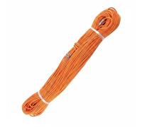 perfeclan Nylon Measuring Rope Surveying Measuring Line Abrasion Resistant Distance Measuring Rope Embedded Meter Marks Tough Reinforced Structure Suitable Layout Surveying Field Work, 50m