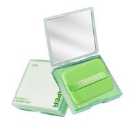 perfeclan Oil Absorbing Sheet Premium Gifts Must Have with Mirror Men 100 Counts Student Sturdy Face Oil Blotting Paper Face Skincare, Green