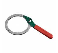 perfeclan Oil Wrench Adjustable Strap Wrench Chain Wrench Wrench Removal Tool with Reinforced Rubber Grip High Strength Build Suitable for Car Service Shops DIY, M 75-95mm, Clamp Type