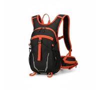 Perfeclan Outdoor Rucksack Hiking Backpack Daypack Travel Pack Trail Bag With Tough Polyester And Pads 25L suitable for men and women trail walks use, Orange, Orange