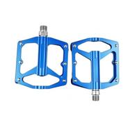 perfeclan Pedal Aluminum Alloy Flat Pedal with Smooth Bearing System and Threaded Spindle for Standard Crank Arms Suitable for Mountain Road