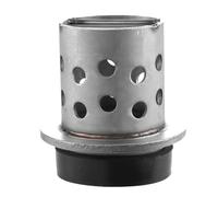 Perfeclan Perforated Casting Flask Metal Casting Centrifugal Vacuum Investing, Stainless Steel Jewelry Making Tool with Rubber Base, 3 inx4 in