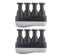 perfeclan Piano Guitar Finger Strength Training Tool,Forearm Grips Exerciser,Lightweight Portable Hand Grip Strengthener for Children,Adults, Children black