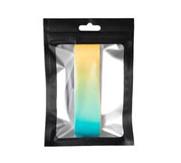 Perfeclan Pickleball Paddle Pickleball Racquet Accessory Replacement Edge Protection Tape for Community Team Building Gym, blue yellow