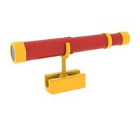 Perfeclan Pirate Monocular Telescope for Kids Retractable Playground Accessories Pirate Spyglass for Climbing Frame Gifts Ages 3+ Children, red and yellow