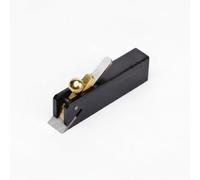 perfeclan Plane Hand Plane Block Plane Trimming Plane with Solid Ebony Construction and Tough Hand Use Suitable for Model Making DIY Crafts Furniture, Ebony Small Grooving Plane Pull Line Plane