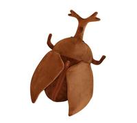 perfeclan Plush Backpack Plush Bag,Lightweight,Lovely,Soft Practical Fashion Stuffed Animal Bag Lifelike Animal Casual Bag for Adults, Rhinoceros Beetles