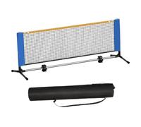 Perfeclan Portable Pickleball Net with Carrying Bag Frame High Strength Net System Easy Assembly for Lawn Outdoor, Stainless Steel 6.1m