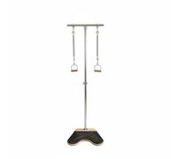 perfeclan Posture Pilates Frame with Vertical Support Elastic Assistance and Curved Metal Base for Controlled Movement Suitable for Home Workout