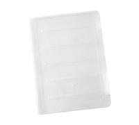 perfeclan Press on Nail Storage Box Transparent False Nails Packaging, Nail Art Display, Dustproof, Portable Organizer Case, small