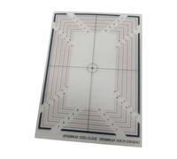 Perfeclan PSA Card Grading Centering Tool Trading Cards Measuring Tool, Clear, Sturdy, 3.94inx2.76in Professional Portable Durability
