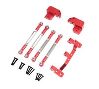 Perfeclan RC Car Bridge Axle Rod Accessories High Performance Aluminum Alloy RC Car Part for MN82Pro MN82 MN82S Vehicles Modification, red