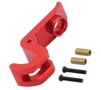 Perfeclan RC Clips Retainer Portable for 1/16 Scale High Performance Metal Professional Lightweight Replacement Sturdy Accessory, Red