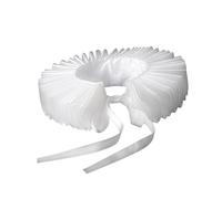 Perfeclan Ruffled Collars Elizabethan Neck Ruff for Photo Props Drama Reenactment Events, style A