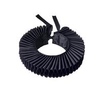 Perfeclan Ruffled Collars Elizabethan Neck Ruff for Photo Props Drama Reenactment Events, style B
