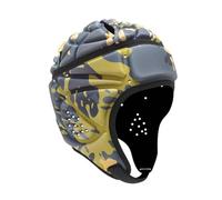 Perfeclan Rugby Helmet Protective Cap Protection Shockproof Rugby Headguard Rugby Headgear for Soccer Flag Football Pitcher Women Men, Khaki